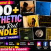 500+ Aesthetic Trending Reel Bundle | Viral Aesthetic Videos & Reels